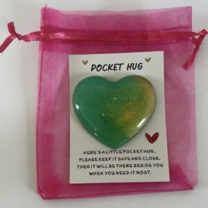 Pocket hug heart