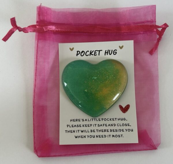 Pocket hug heart