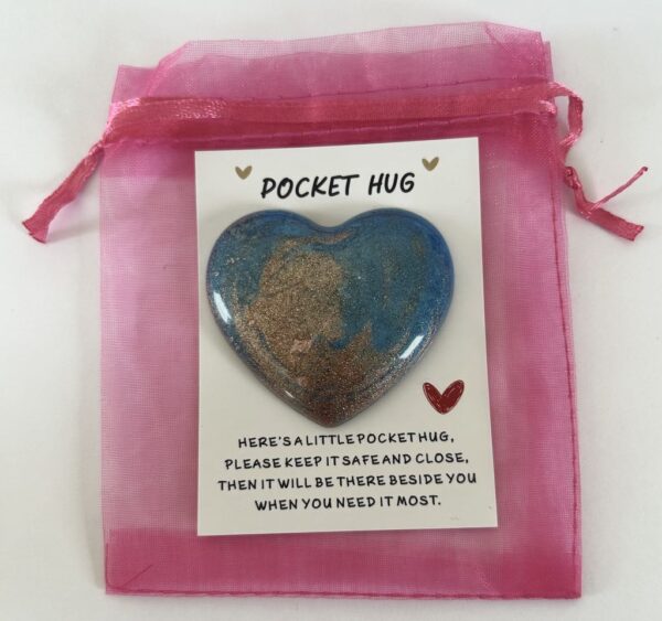 Pocket hug heart