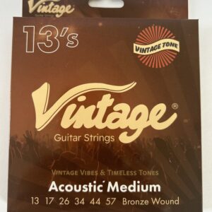 Vintage Acoustic guitar strings 13 gauge