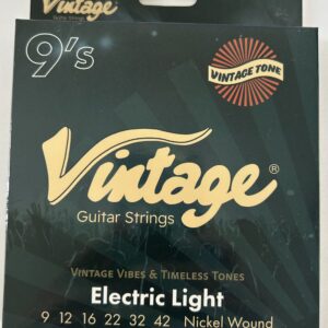 Vintage electric guitar strings 09 Gauge