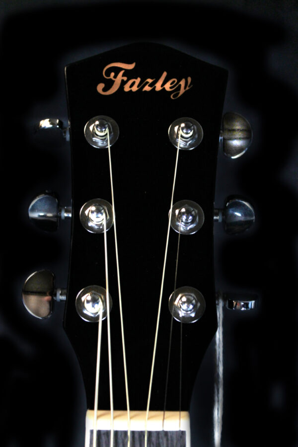 Fazley W40 Acoustic Guitar Dreadnaught Natural Sunburst - Image 5