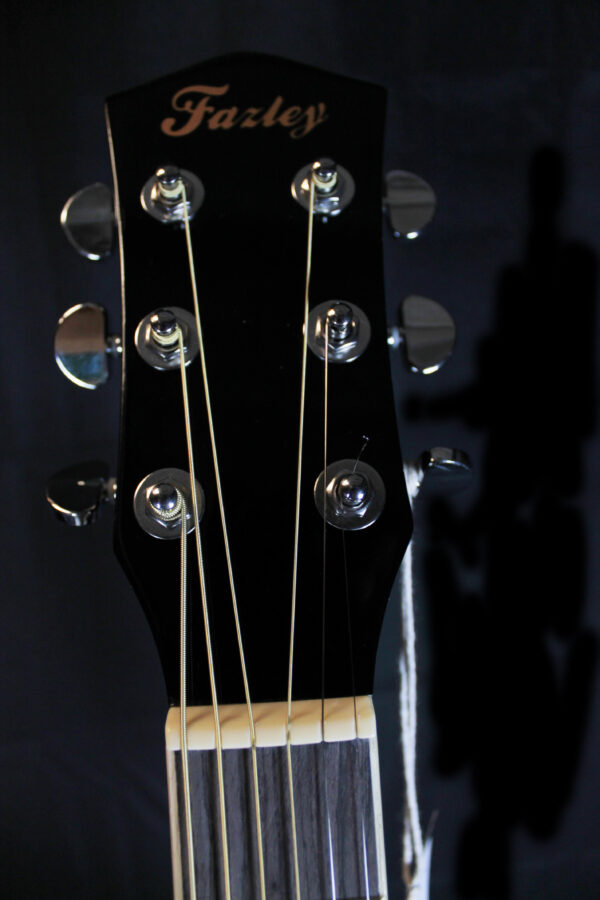 Fazley W40 Acoustic Guitar Dreadnaught Natural Sunburst - Image 2