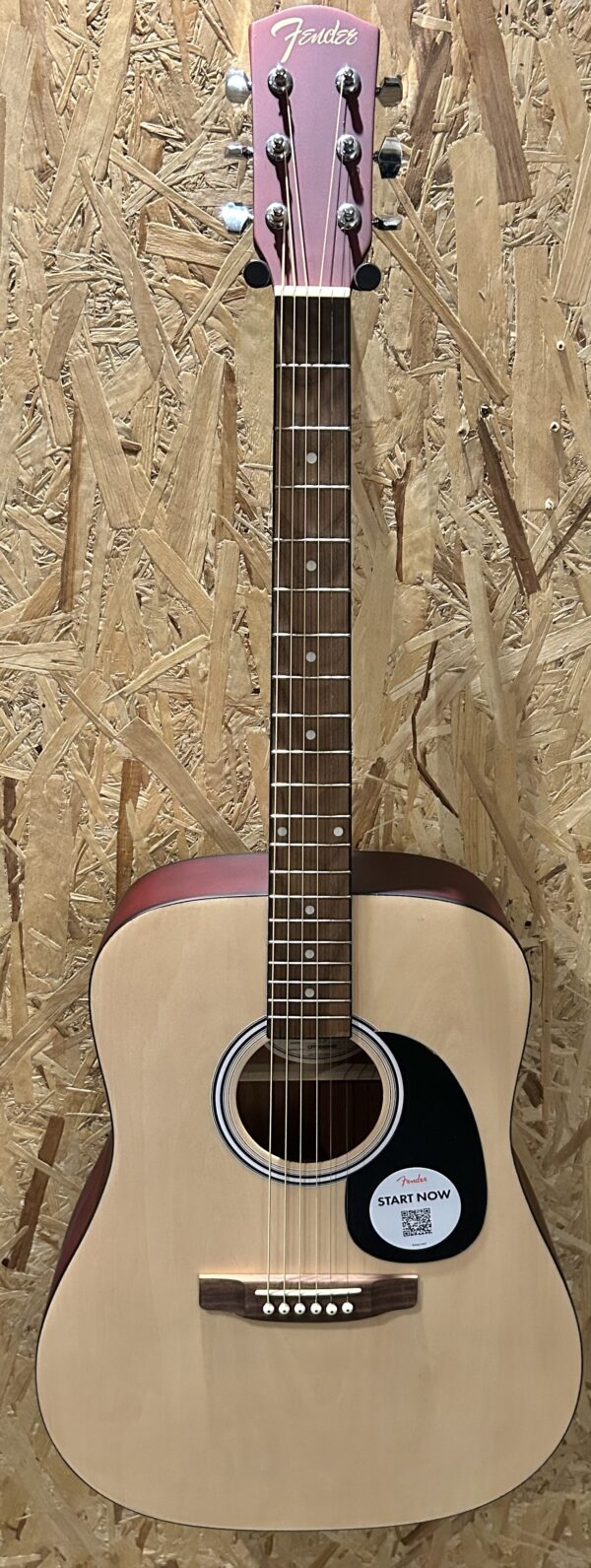 Fender FA-25 Dreadnought Acoustic Guitar, Walnut Fingerboard, Natural