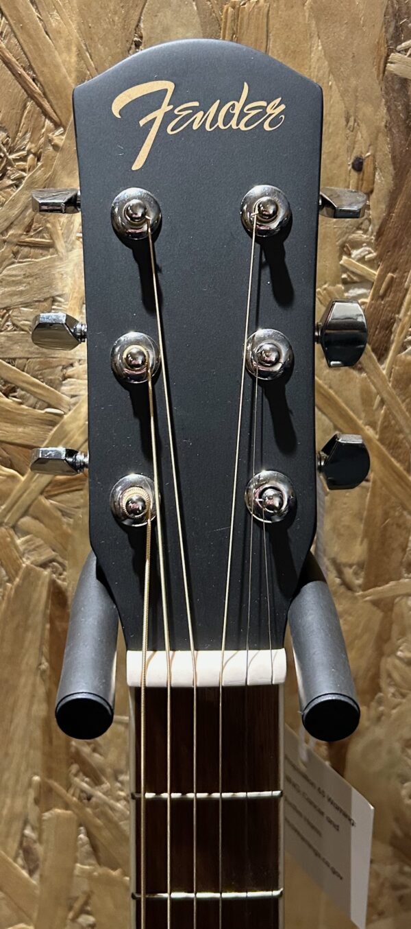 Fender FA-25 Dreadnought Acoustic Guitar, Walnut Fingerboard, Black - Image 2