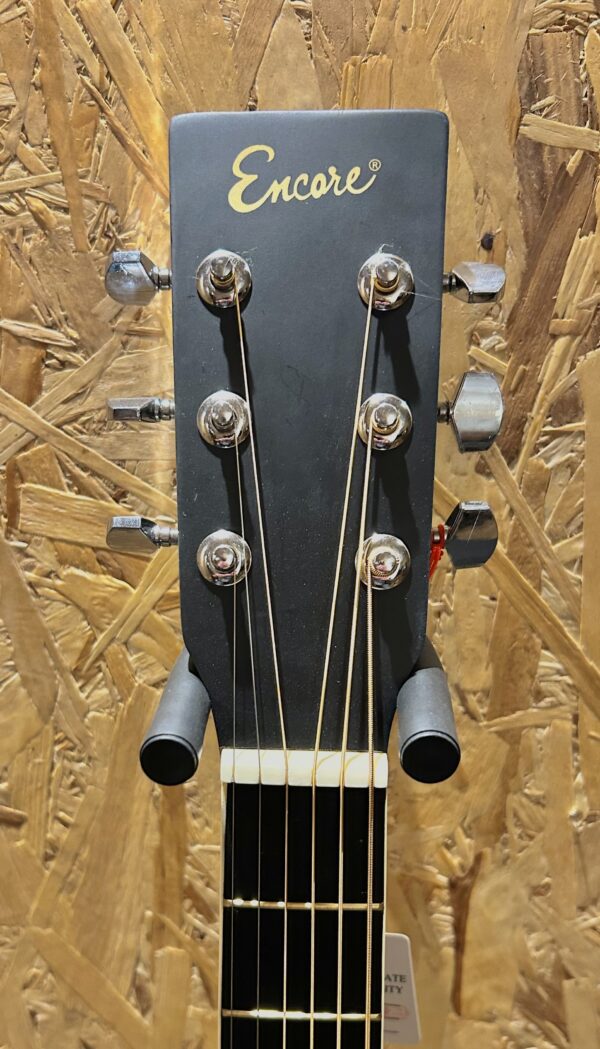 Encore Acoustic Guitar Black EW100BL (Left Handed) - Image 3