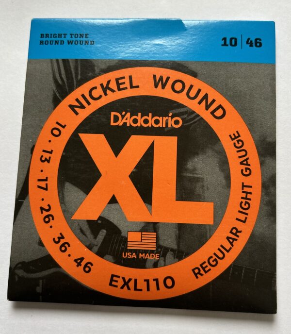D'Addario Guitar Strings - ProSteels Electric Guitar Strings - Round Wound